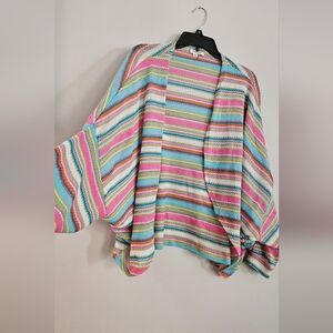 ANDREE BY UNIT Multicolor Striped Sweater